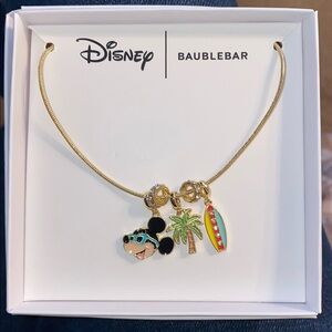 Baublebar Disney Mickey Mouse Necklace with Charms